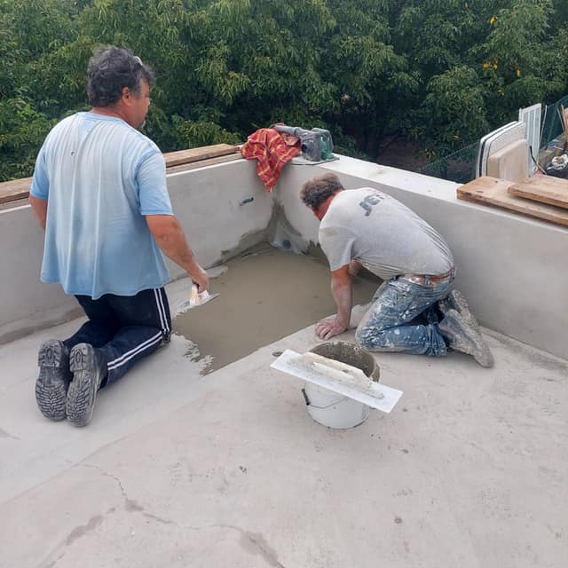Durante — Impermeabilização de terraço — Jet Construções