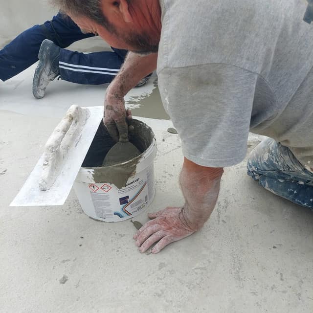 Durante — Impermeabilização de terraço — Jet Construções